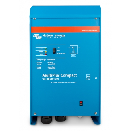 MultiPlus C12/1600/70 batterilader og inverter - Victron