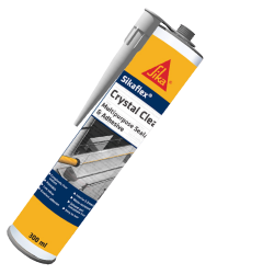 290ml single-component adhesive - Sika 112 Crystal clear