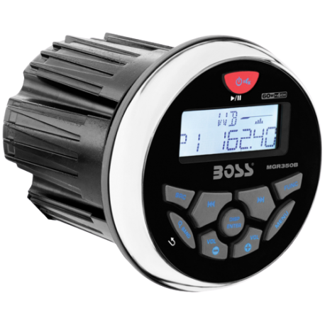 Dashboard Stereo MGR350B - Boss Marine