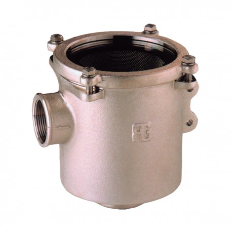 Ionio" Wasserfilter aus vernickelter Bronze - R.I.Na. zugelassen.