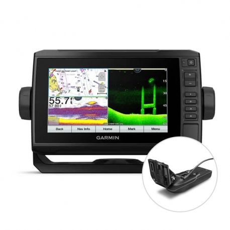 Chartplotter echoMAP™ UHD 72cv transductor GT24UHD-TM