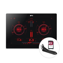 Axiom Plus 12 RV multifunktion + RV-100 givare + Lighthouse kartografi nedladdning