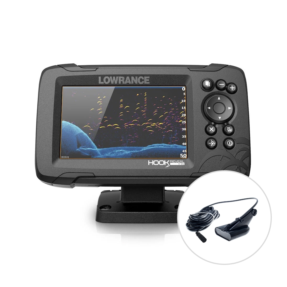 Ecoscandaglio Hook Reveal 5 con trasduttore 50/200 HDI - Lowrance