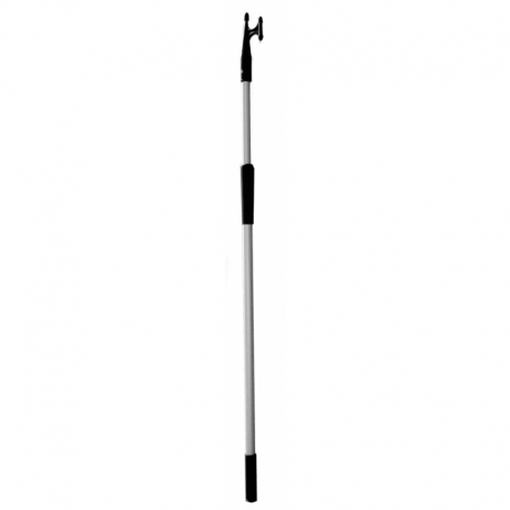 Bichero telescópico de aleación ligera anodizada, tubo Ø mm. 25/30