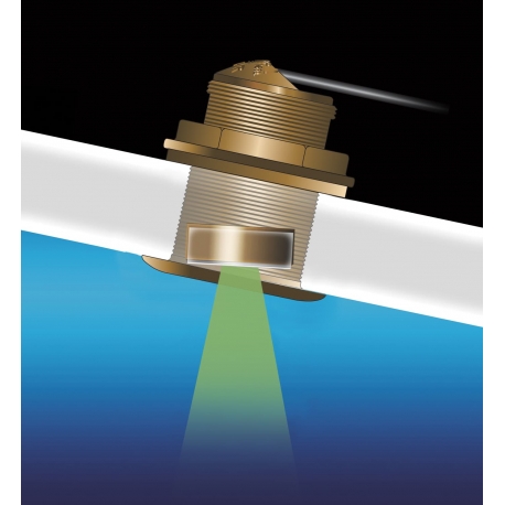B75H 20° Door-de-Hull 8-Pins Transducer - Garmin