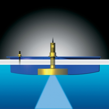 B258 0° through-hole 9-pin transducer - Lowrance, Simrad