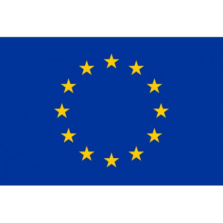 Bandiera Europa  in tessuto stamina di poliestere 100 %