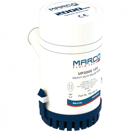 Pompe de cale MARCO UP2000 12 V 126 L/min
