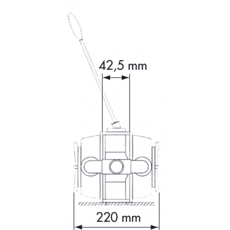 PLASTIMO Kalvopilssipumppu, kaksitoiminen, manuaalinen, 1,3 l/min