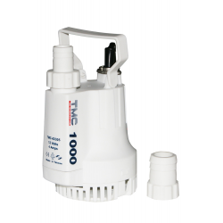 Bomba de achique TMC 1000 12 V 66,66 L/min