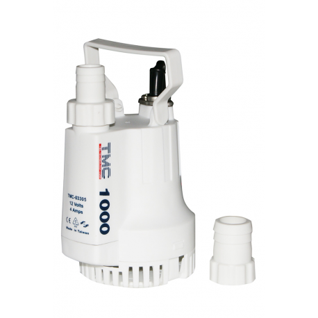 Bilgepumpe TMC 1000 12 V 66,66 L/min