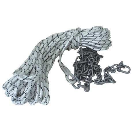 Línea de anclaje completa con carrete de nylon de 30 m.