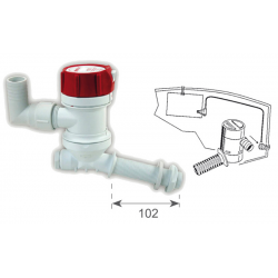 RULE 800 Schrägbelüfterpumpe 12 V 50,47 L/min 2