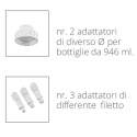 Pompa per cambio piede motore