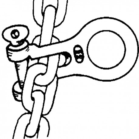 Chain Gripper, Grillo per ancoraggio in acciaio inox