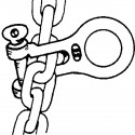 Kettengreifer, Ankerschäkel aus Edelstahl