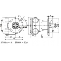 ANCOR ST140 pompe auto-amorçante pour le refroidissement du moteur