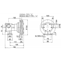 ANCOR PM36EM self-priming pump for engine cooling