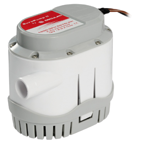 Automatische Lenzpumpe Europump II A-1500 12 V 96 l/min - Osculati