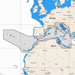 C-MAP 4D MAX SD/Micro SD-cartografie voor Raymarine, Furuno