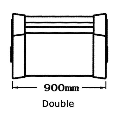 Siège conducteur biplace de la Reverso