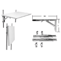 Pair of folding support arms - ARC