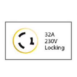 Watertight socket 32A 220V - Marinco 2