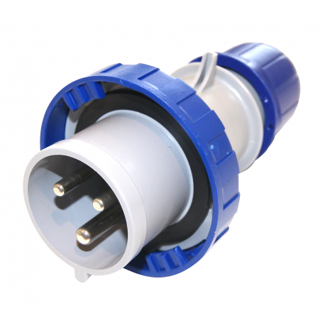 Fiche industrielle 63A 220V étanche IP67 - CBE