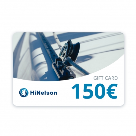 Gift card 150€ HiNelson - Buono acquisto accessori nautica