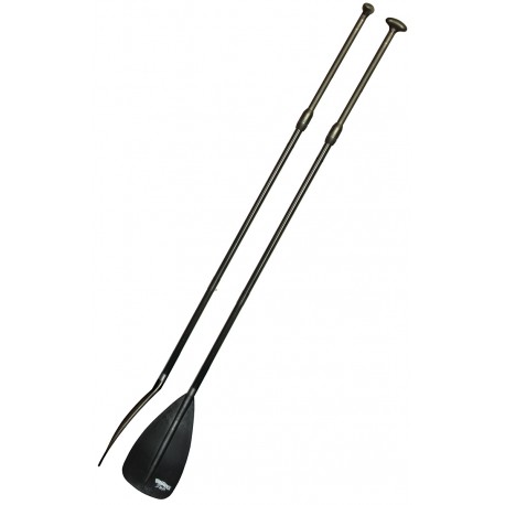 Telescopic fiberglass paddle for SUP