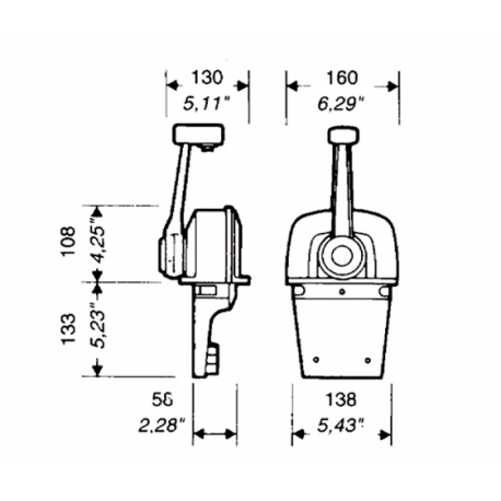 Scatola comando B73 - Ultraflex