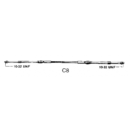Cable de control remoto C8 - Ultraflex