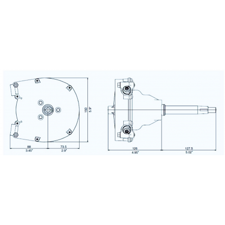 Conjunto de dirección T91 - Ultraflex
