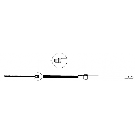 Monocable M58 para T67 - Ultraflex
