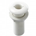 Fullt gjenget hvit nylon sjøventil