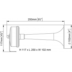 Electromagnetic horn trumpet - Marco 2