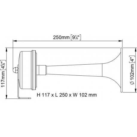 Trompette à cornet électromagnétique - Marco
