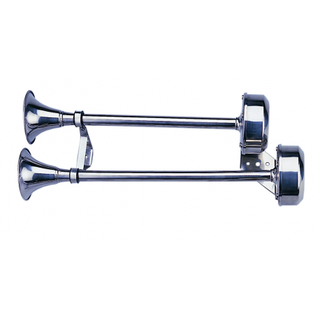 Trompeta electromagnética de doble bocina