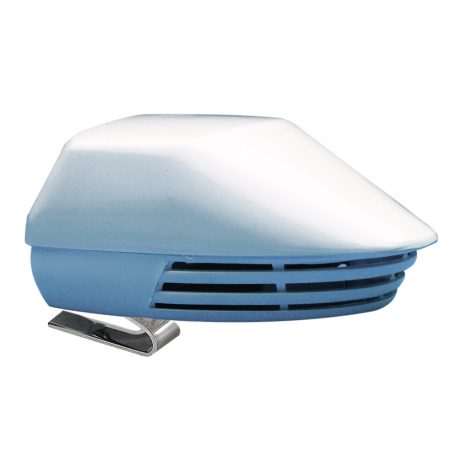 Trompette ABS blanche 12 V avec support en acier inoxydable