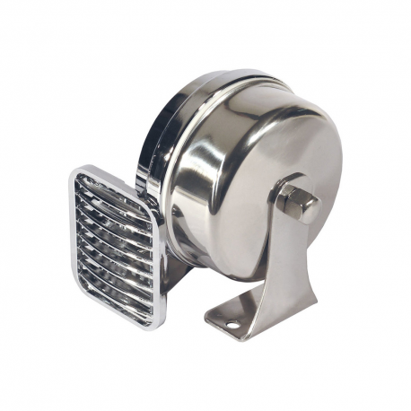 Trompeta electromagnética de 12 V en soporte ABS cromado - Marco