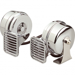 12V Krom ABS To-Tone Elektromagnetisk Horn - Marco