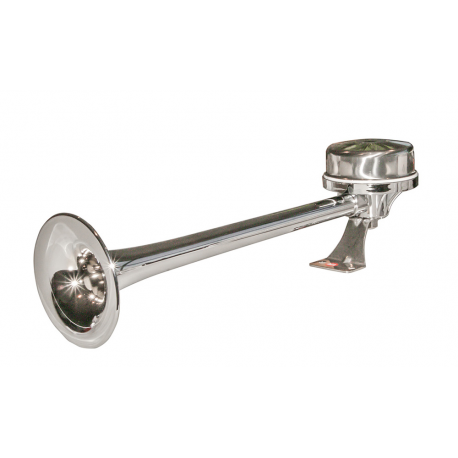 12 V electromagnetic horn trumpet in chromed ABS