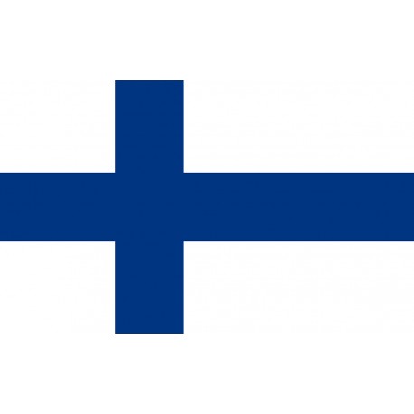 Bandiera Finlandia in tessuto stamina di poliestere 100 %