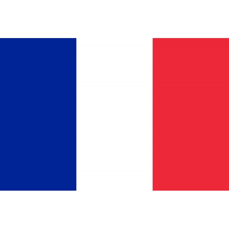 NASTRO BANDIERA FRANCIA 5 CENTIMETRI 100METRI 