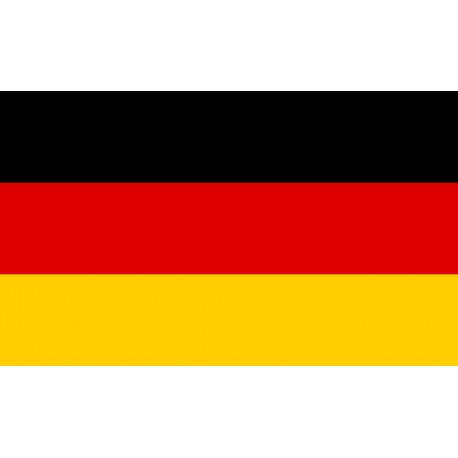 Bandiera Germania in tessuto stamina di poliestere 100 %