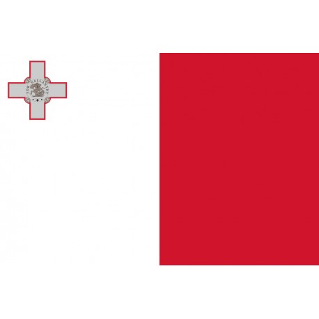 Bandiera Malta in tessuto stamina di poliestere 100 %