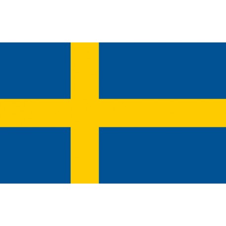 Bandiera Svezia in tessuto stamina di poliestere 100 %