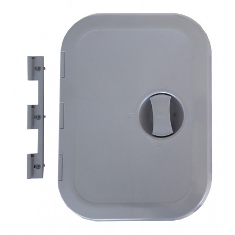 Porte d'inspection praticable avec ouverture à 180° ou ouverture complète avec porte amovible