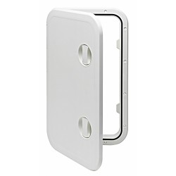 Puerta de inspección transitable con apertura de 180° o apertura total con puerta extraíble