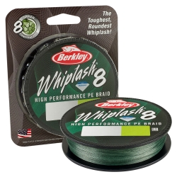 Berkley Whiplash 8 0.20MM braided 300M GRN